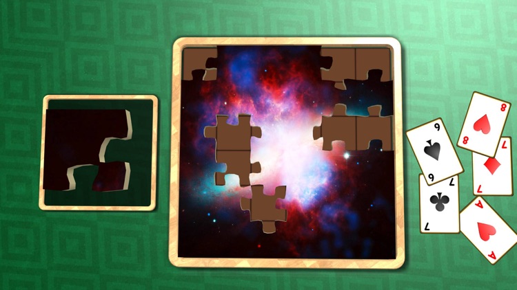 Jigsaw Solitaire Space screenshot-3