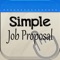 This iPad app is for companies that want to make it easy to write a job proposal on the go