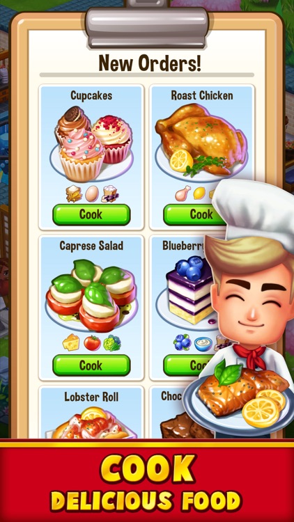 Food Street - Restaurant Game