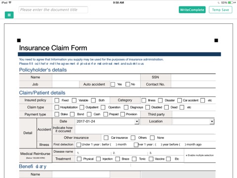 Smart e-Form screenshot 3