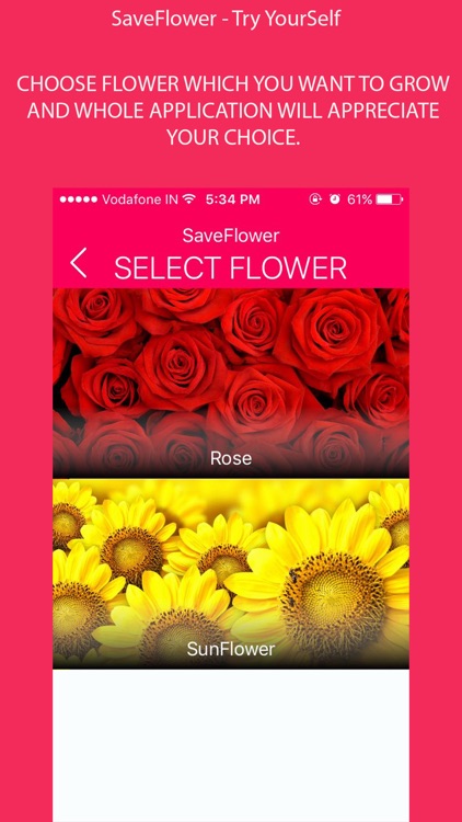 SaveFlower - Test Yourself