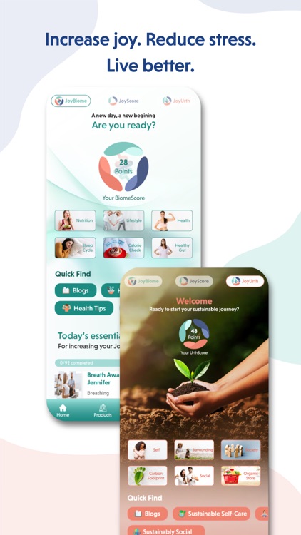 JoyScore Health, Selfcare Tool