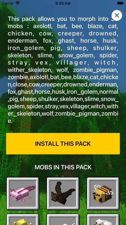 Morph Mod - Mods for Minecraft