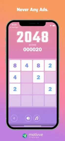 Game screenshot 2048 - by Motivve hack