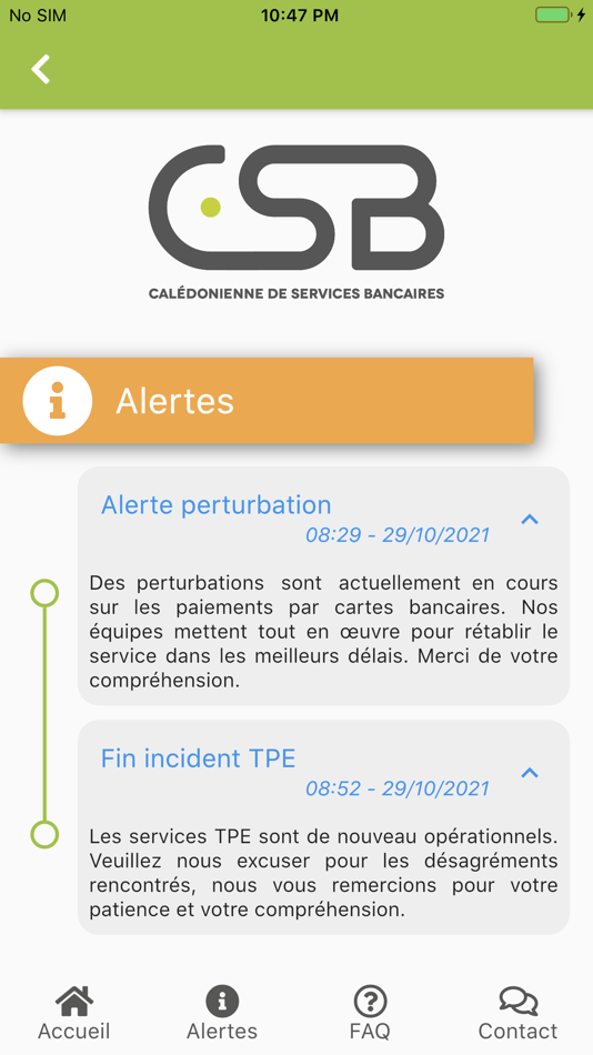#4. CSB Connect (iOS) 由: CALEDONIENNE DE SOLUTIONS BUSINESS