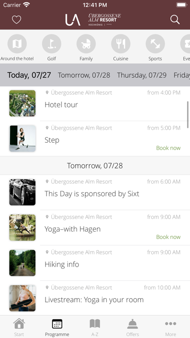 Hotel Übergossene Alm Screenshot