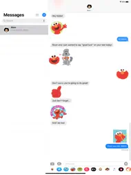 Elmo Stickers ipad bilder 1