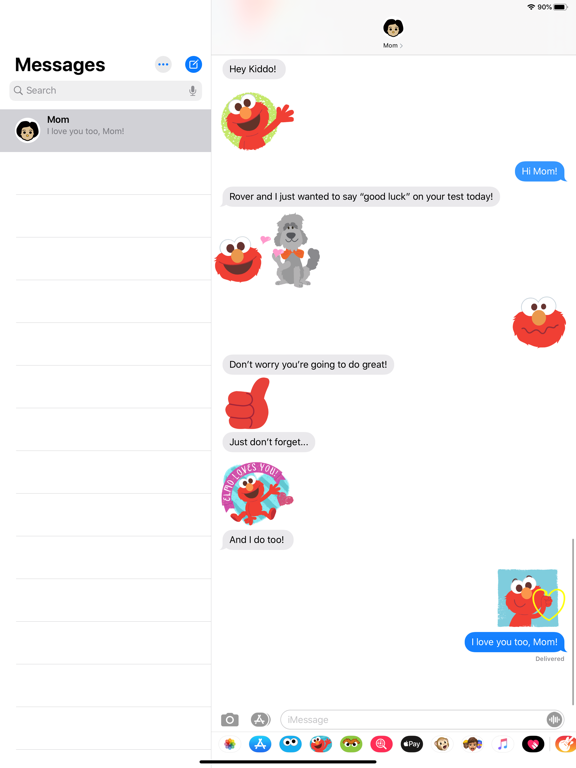 Screenshot #5 pour Elmo Stickers