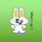 Ford The Cutest Bunny English Stickers