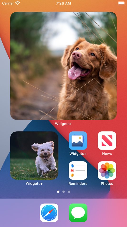 #1. Photo Widget & Color (iOS) 게시자: Giang Le