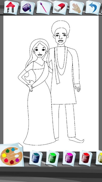Hindi Coloring Book