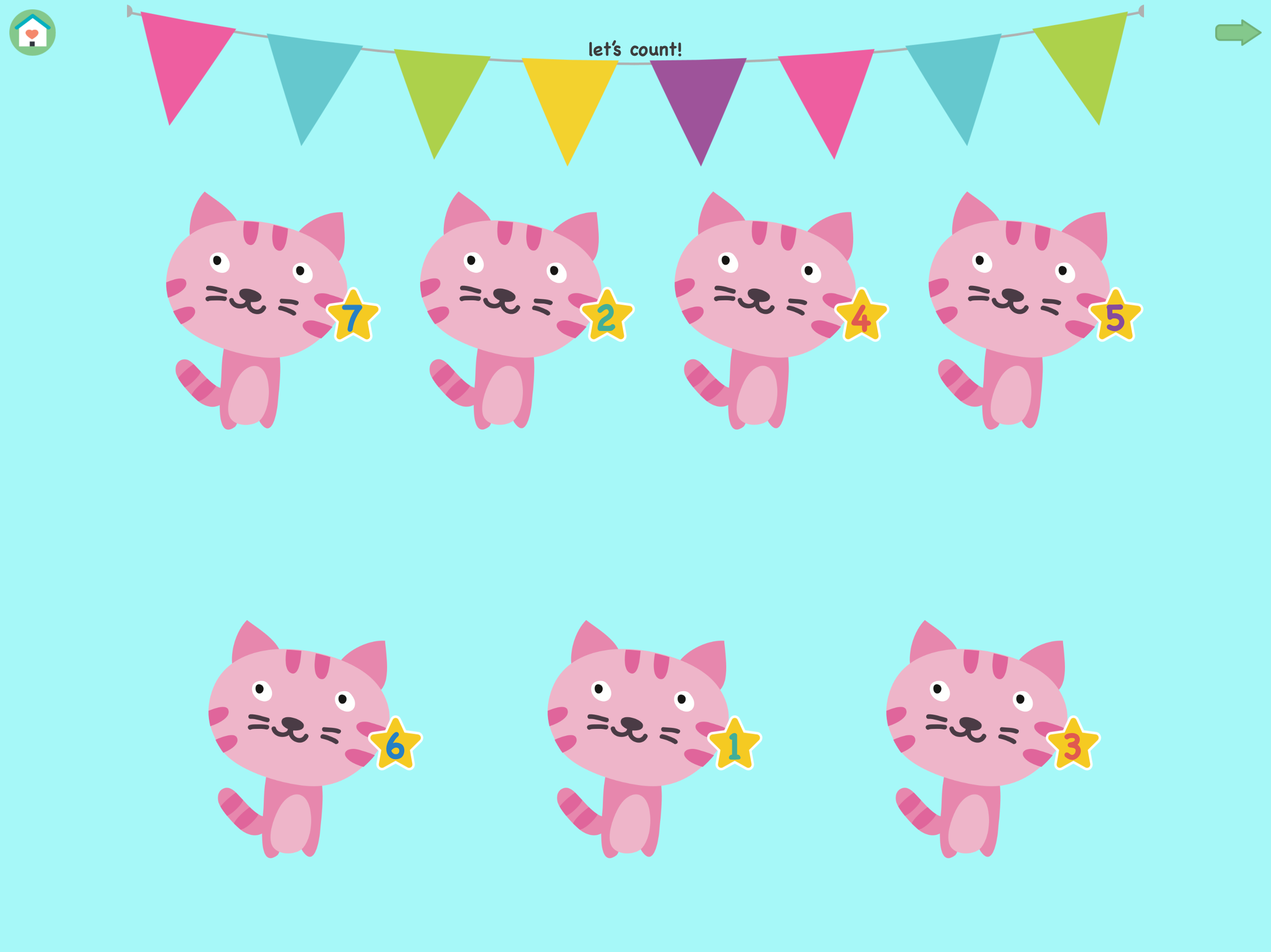 Learn 123 -  first numbers with sounds and animals screenshot 9