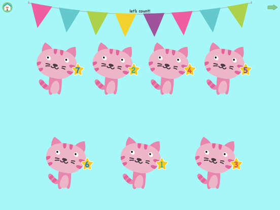 Learn 123 -  first numbers with sounds and animals iPad screenshot