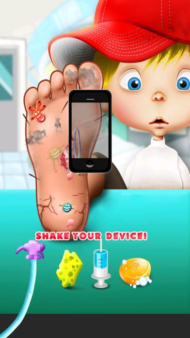 Screenshot #2 pour Kids Foot Doctor : Kids Games & doctor games
