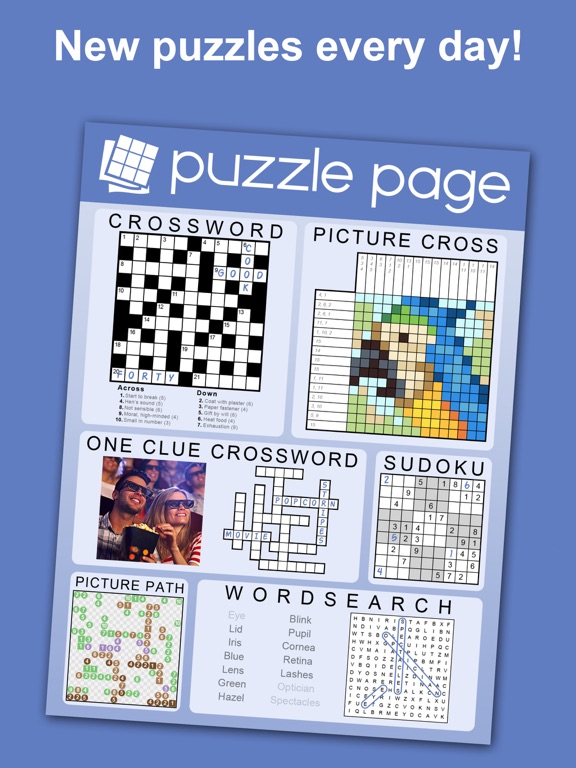 Puzzle Page - Daily Games!