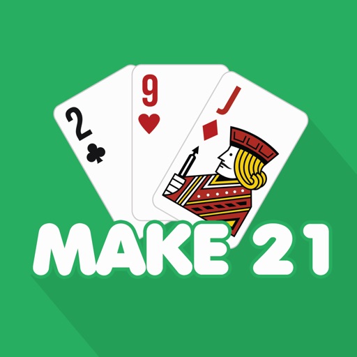 Get Make 21 - Blackjack puzzle game for iOS, iPhone, iPad Aso Report