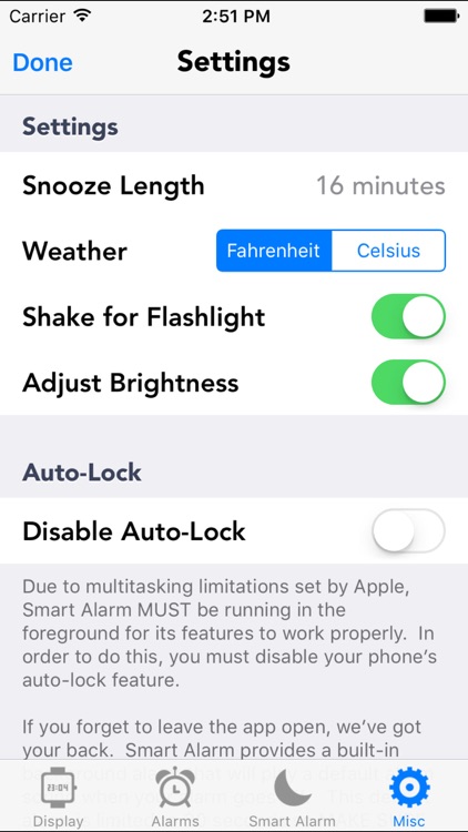 Smart Alarm - Sleep cycle saving alarm.
