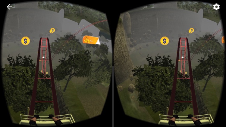 VR Roller Coster Rush Cardboar screenshot-3
