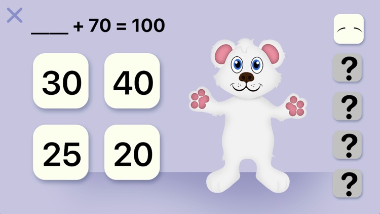 Teddy Bear Math - Add to 100