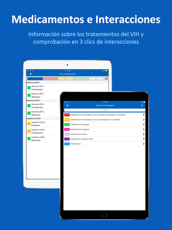 iDoctus VIH iPad screenshot 3 - Medical app