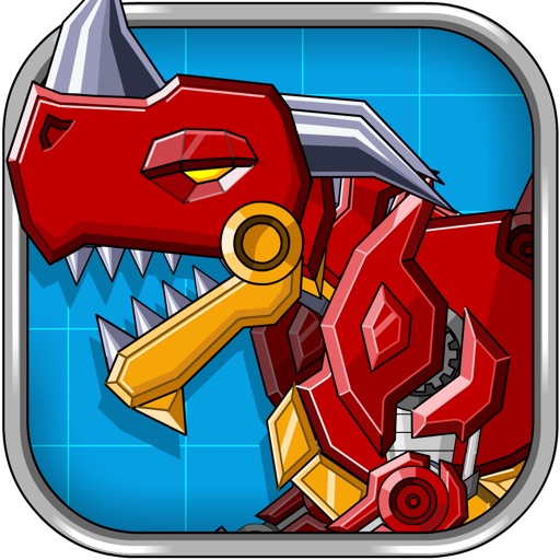 Robot Terminator Fire Dragon Icon