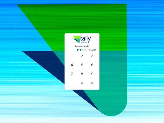 Taylor Bank iPad screenshot 2 - Finance app
