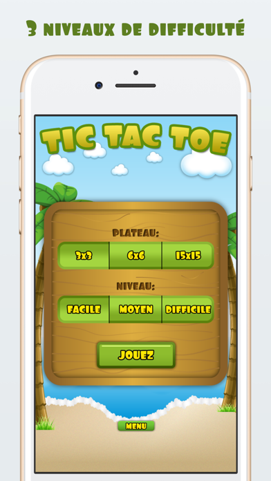 Screenshot #2 pour Tic Tac Toe (Français)