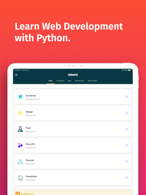 Screenshot #6 pour Learn Python Coding Offline