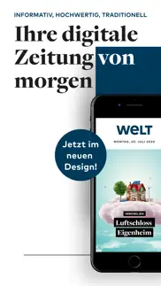 welt edition: digitale zeitung iphone screenshot 1