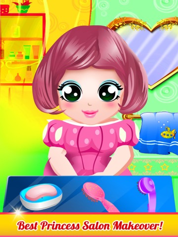 Baby Princess Salon Hair Makeover Gamesのおすすめ画像2