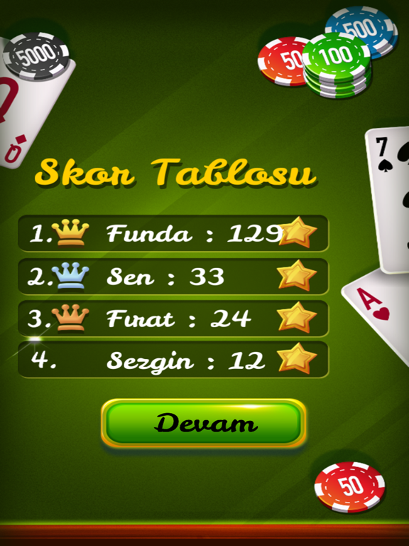 Screenshot #5 pour Pişti Plus
