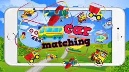 Game screenshot Matching Cars Trains & Trucks Puzzles apk