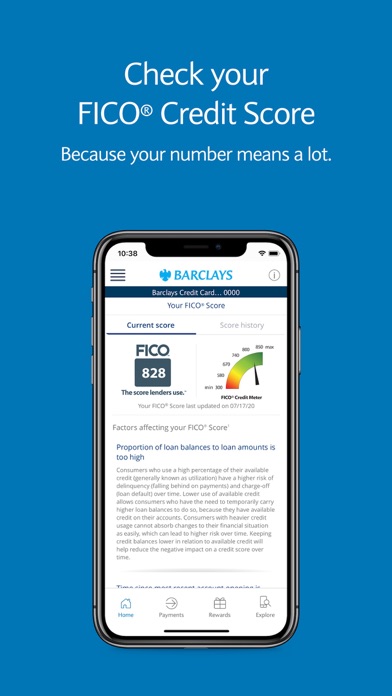 Barclays US Credit Cards Screenshot