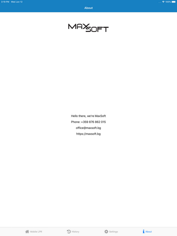 MaxSoft Mobile LPR iPad screenshot 7 - Travel app