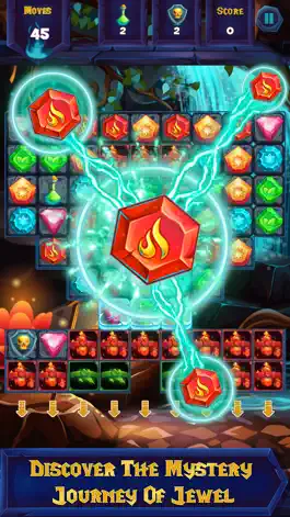 Game screenshot Jewel Mystery - Free match 3 puzzle games hack