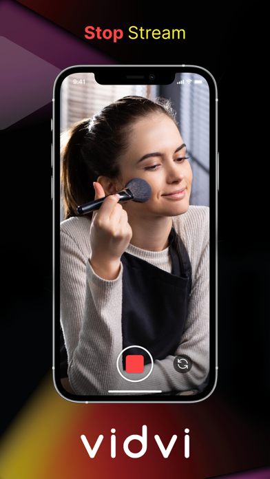 Vidvi Live Broadcaster Screenshot