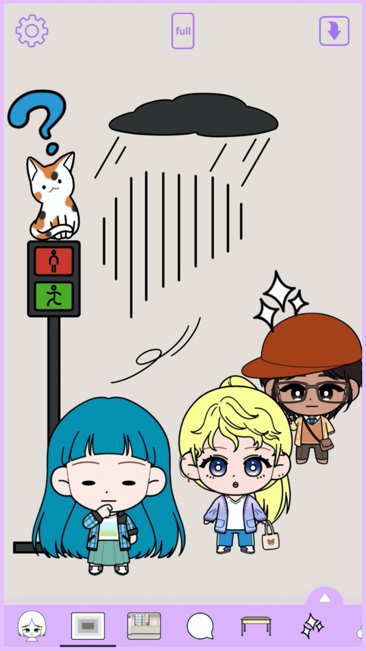 #4. K-pop Webtoon Character Mini (iOS) 由: Hellotoon, Inc.