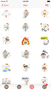 Emojiii - Animated Emoticons & Emoji & Art Fonts screenshot #2 for iPhone