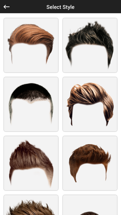 Screenshot #2 pour Man Hairstyle Photo Editor - Man Hairstyle Booth