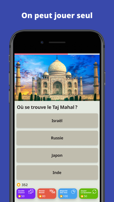 Screenshot #2 pour QuizzLand : quiz intelligent