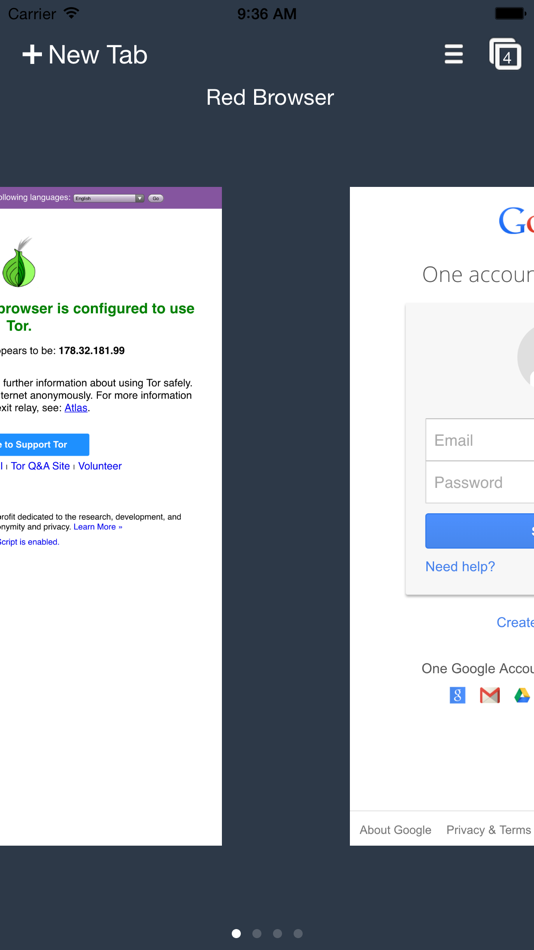 #2. Red Onion - Darknet Browser (iOS) Με: Omar Mody