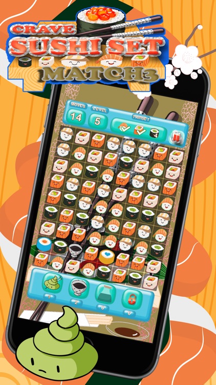 Crave Sushi Set Match 3 screenshot-4