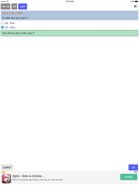 Screenshot #6 pour Luyen Viet Tieng Anh - Writing Skill