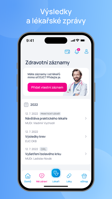mojeEUC: klinika i léky online screenshot 3
