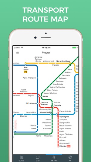 Athens Travel Guide with Offline Street Map(圖5)-速報App