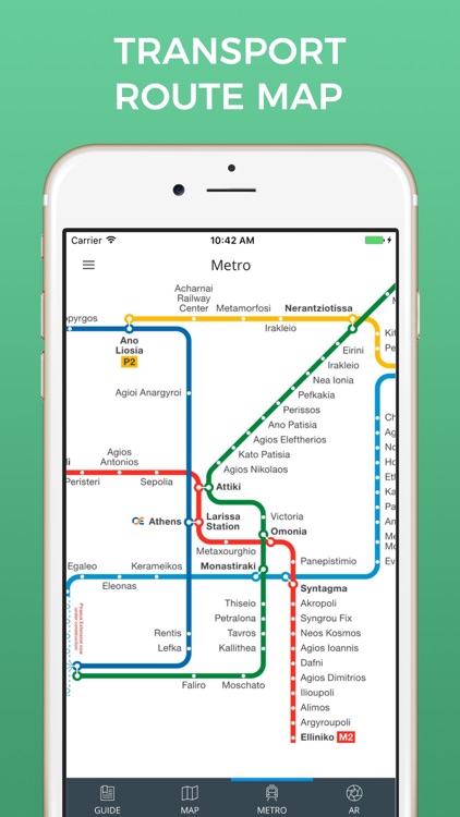 Athens Travel Guide with Offline Street Map screenshot-4