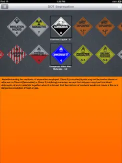 Hazmat Load Segregation Guide iPad image 1