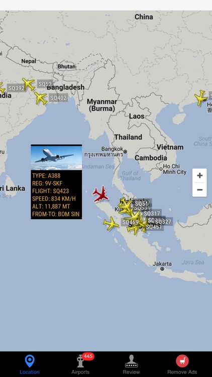 Air Tracker For Qatar Airways