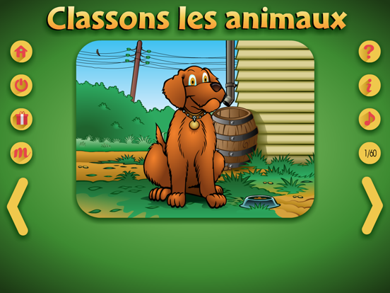 Screenshot #5 pour Classons les animaux
