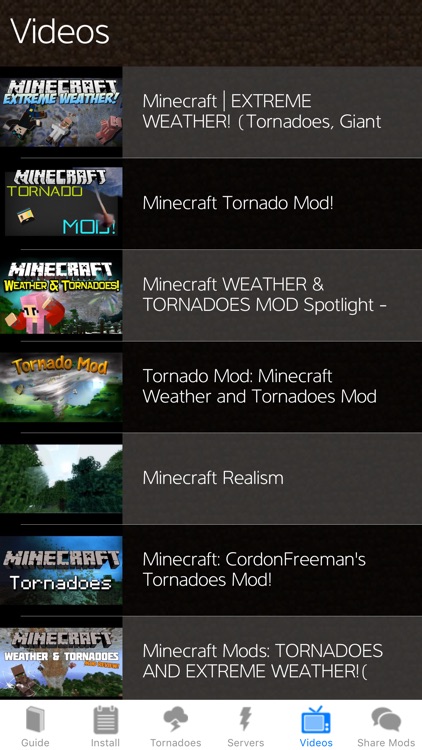 Tornado Reality Mod for Minecraft PC Edition screenshot-3